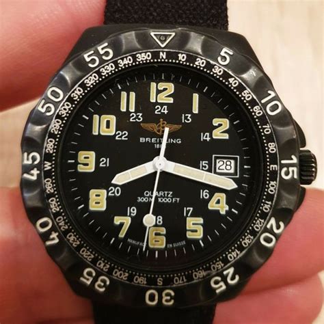 breitling colt watch for sale|Breitling colt military watch.